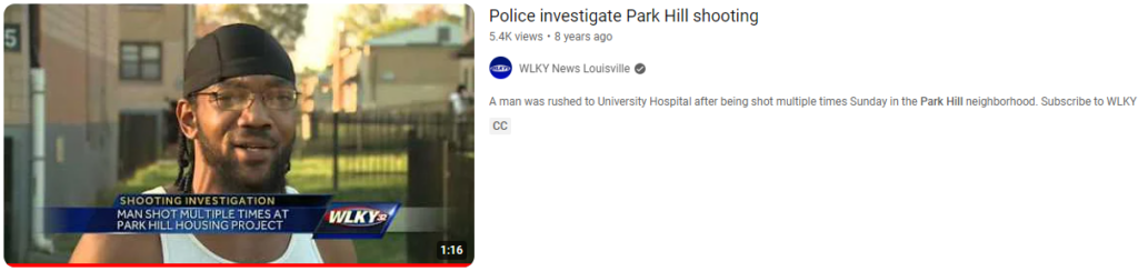 man shot multiple times park hill louisville