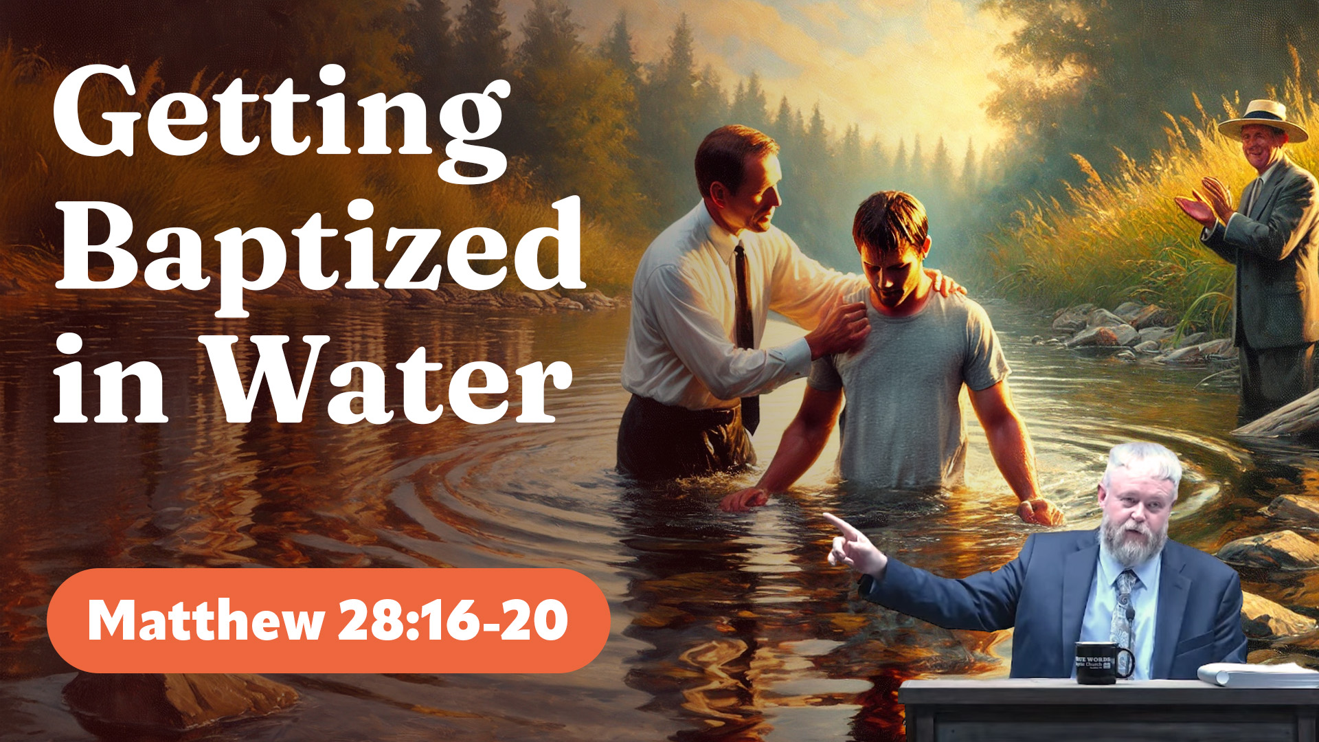 Getting Baptized in Water