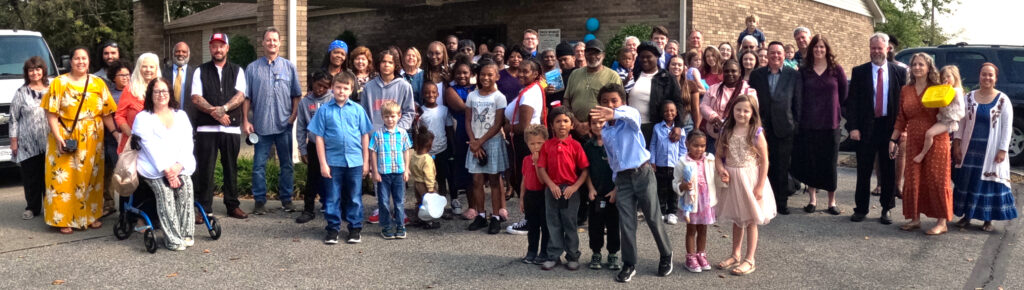 Opening Day at True Words Baptist Church in Louisville, Kentucky.