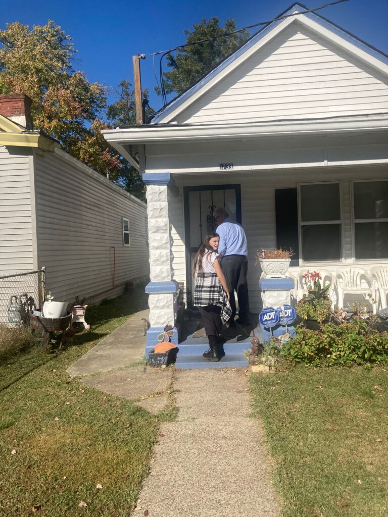 True Words Baptist Church members evangelizing and spreading hope in the streets of West Louisville, Kentucky