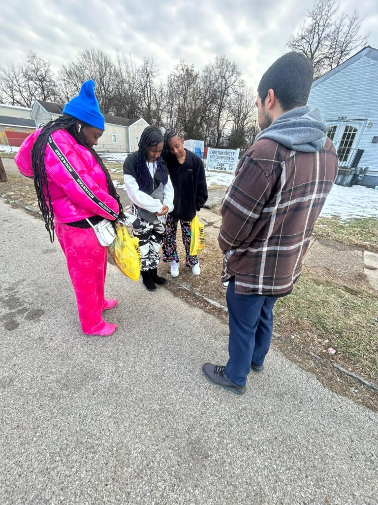 we love the kids in west louisville and want good for them. preaching the gospel on the streets of west louisville.