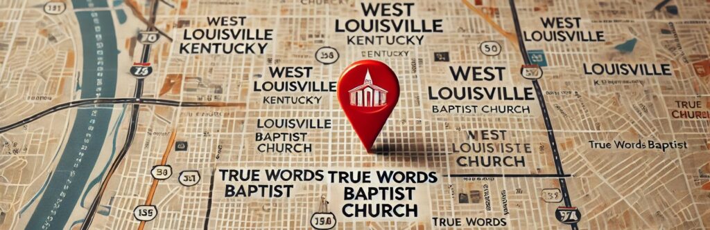 True Words Baptist Church – Join us for worship in Louisville, KY. Service times and location of the church.