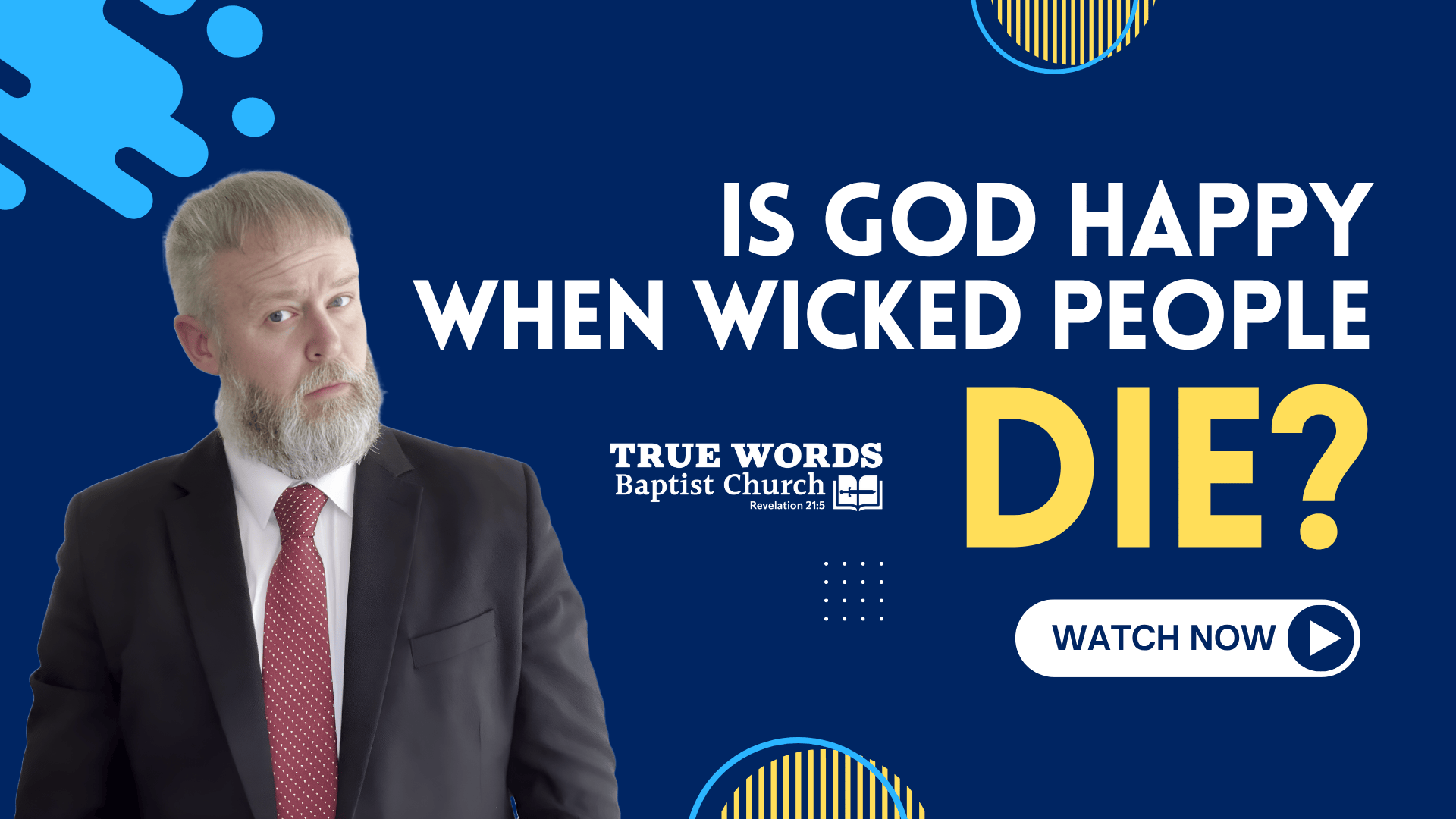 God Doesn’t Cheer When the Wicked Die
