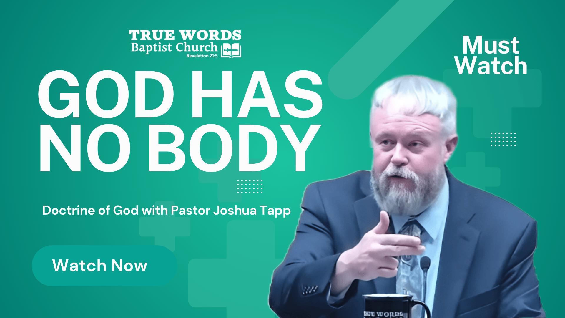 Doctrine of God: “God is a Spirit”