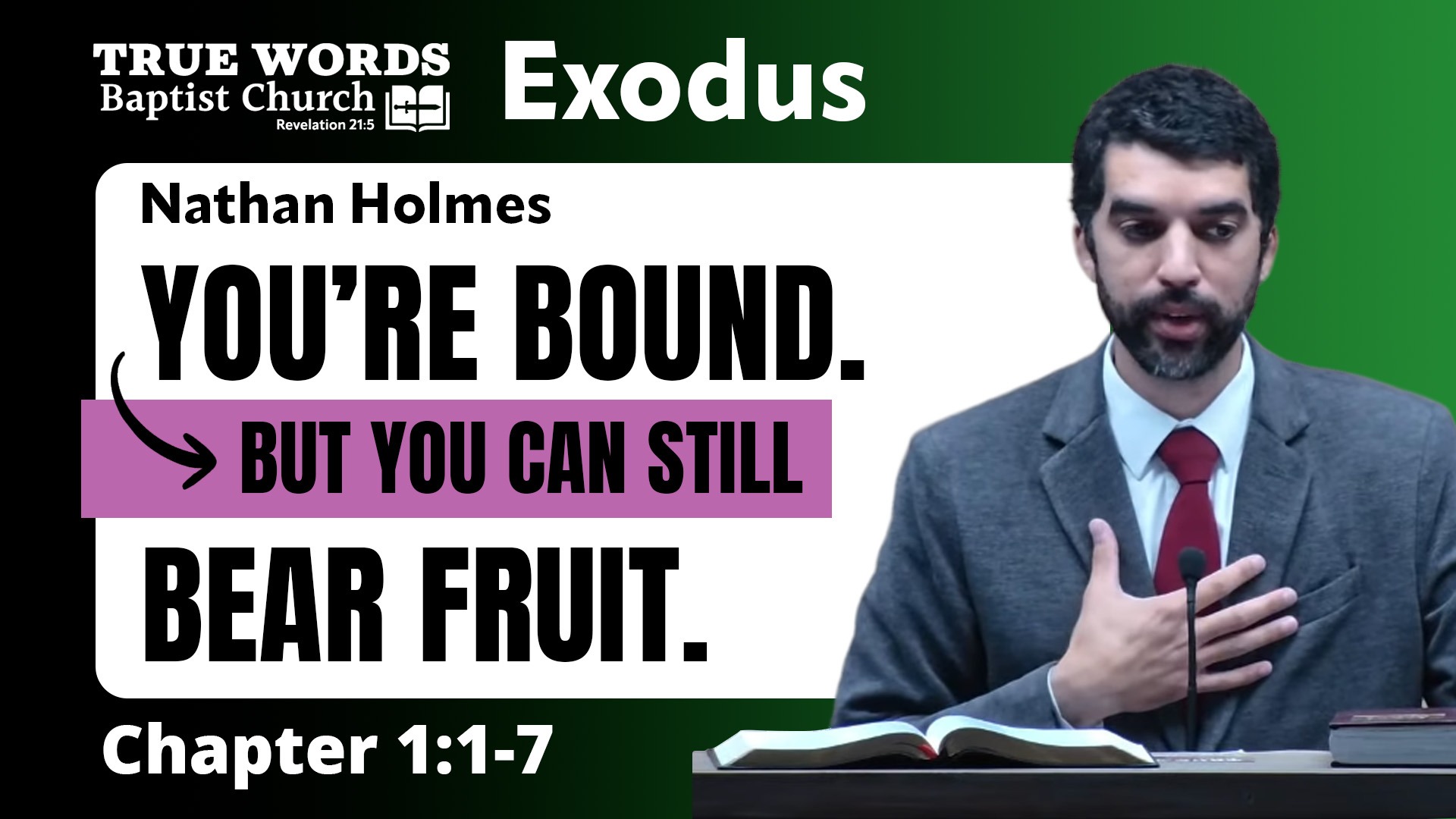 Fruitful in Captivity: Exodus 1’s Growth in Egypt