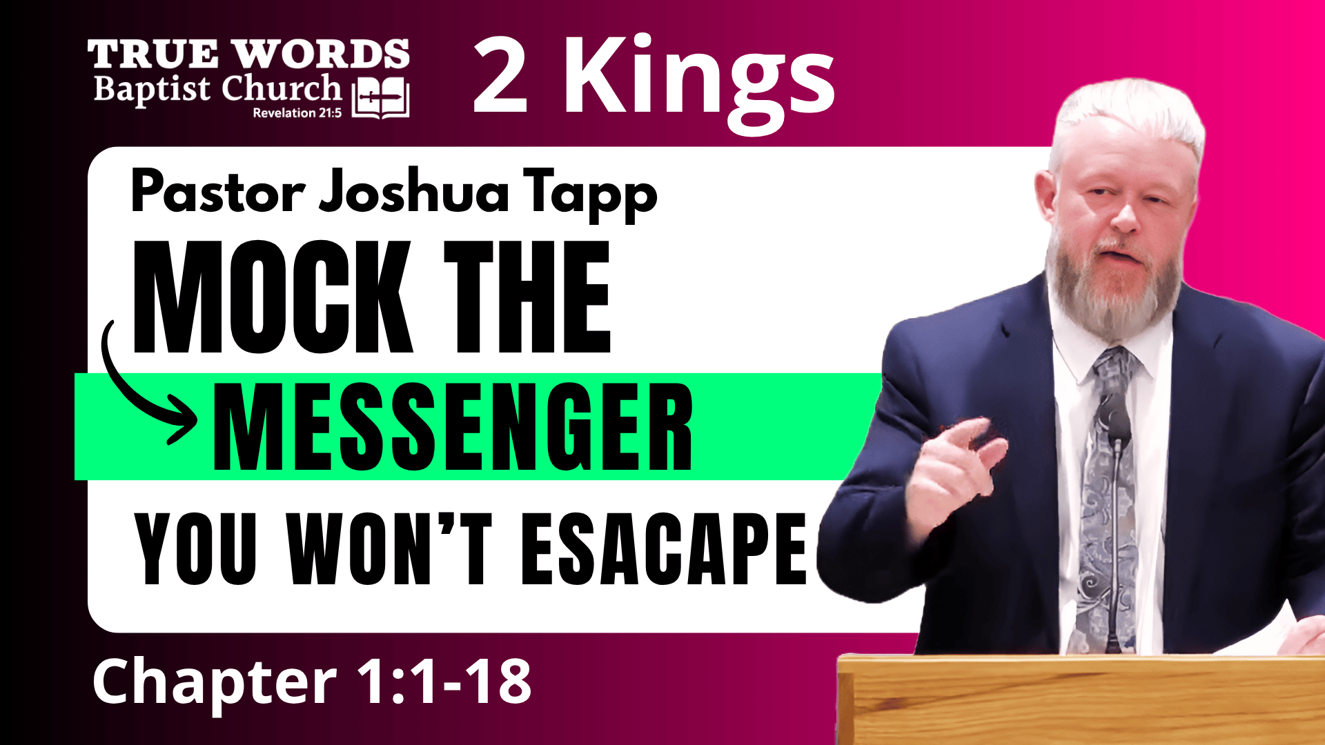 Fire From Heaven: 2 Kings 1’s Judgment on Ahaziah