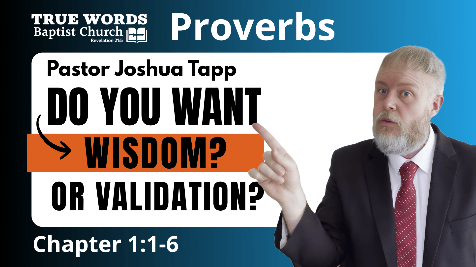 To Know Wisdom and Instruction: Proverbs 1’s Foundational Purpose