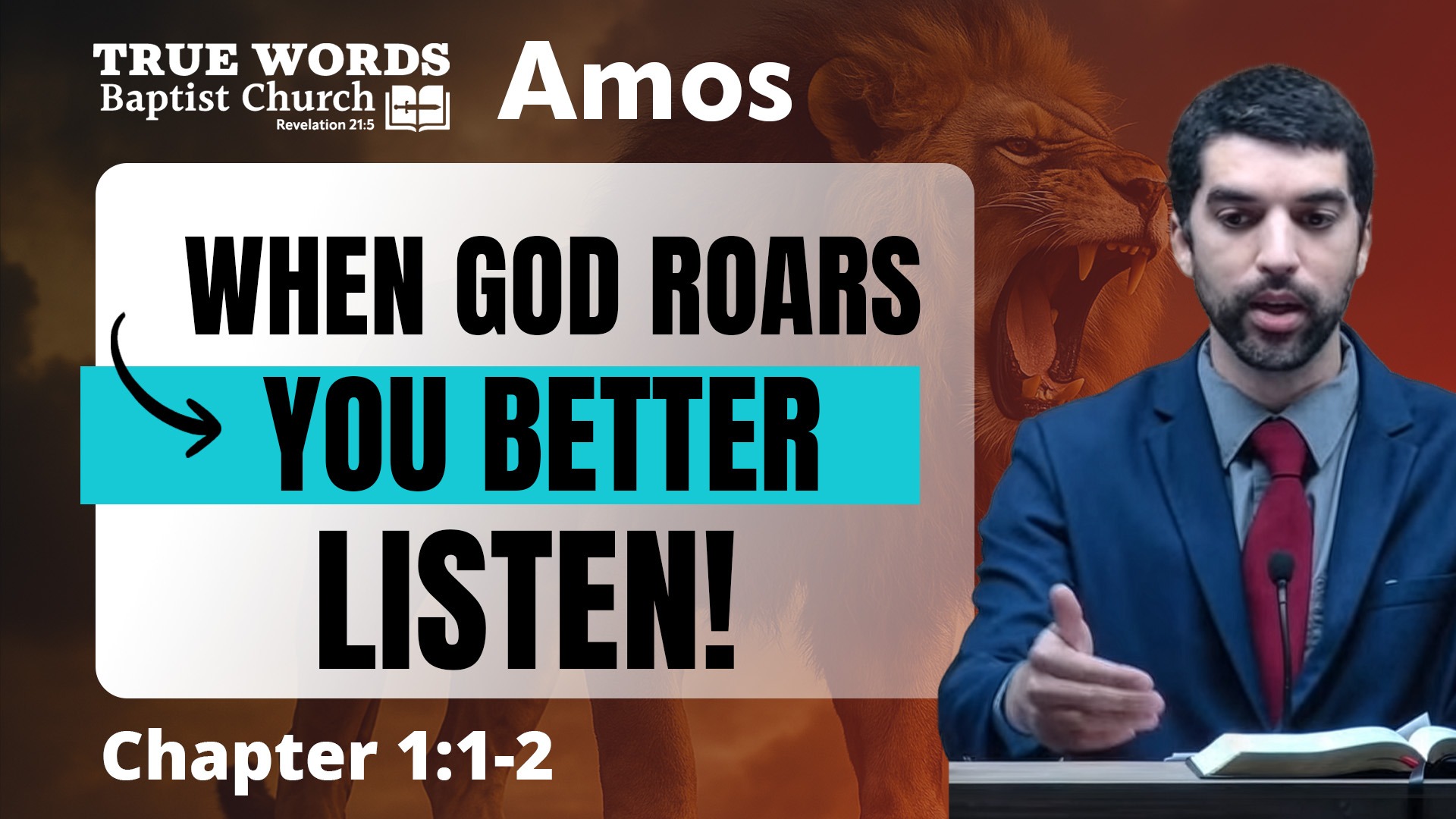 The LORD Roars from Zion: Amos 1’s Opening Warning