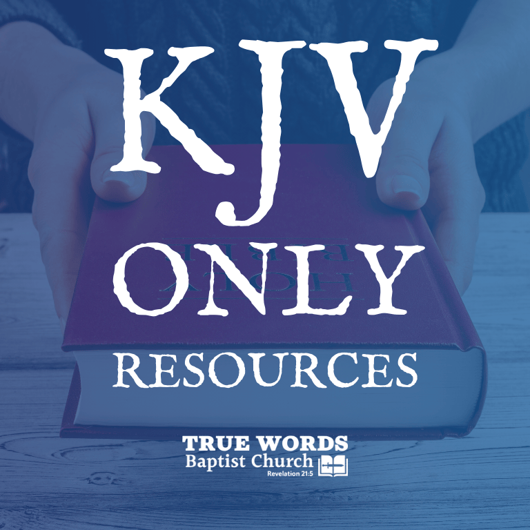 kjv only resources