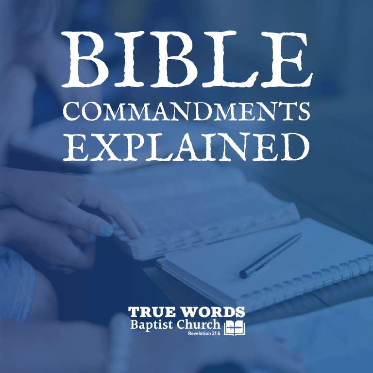 bible commandments explained