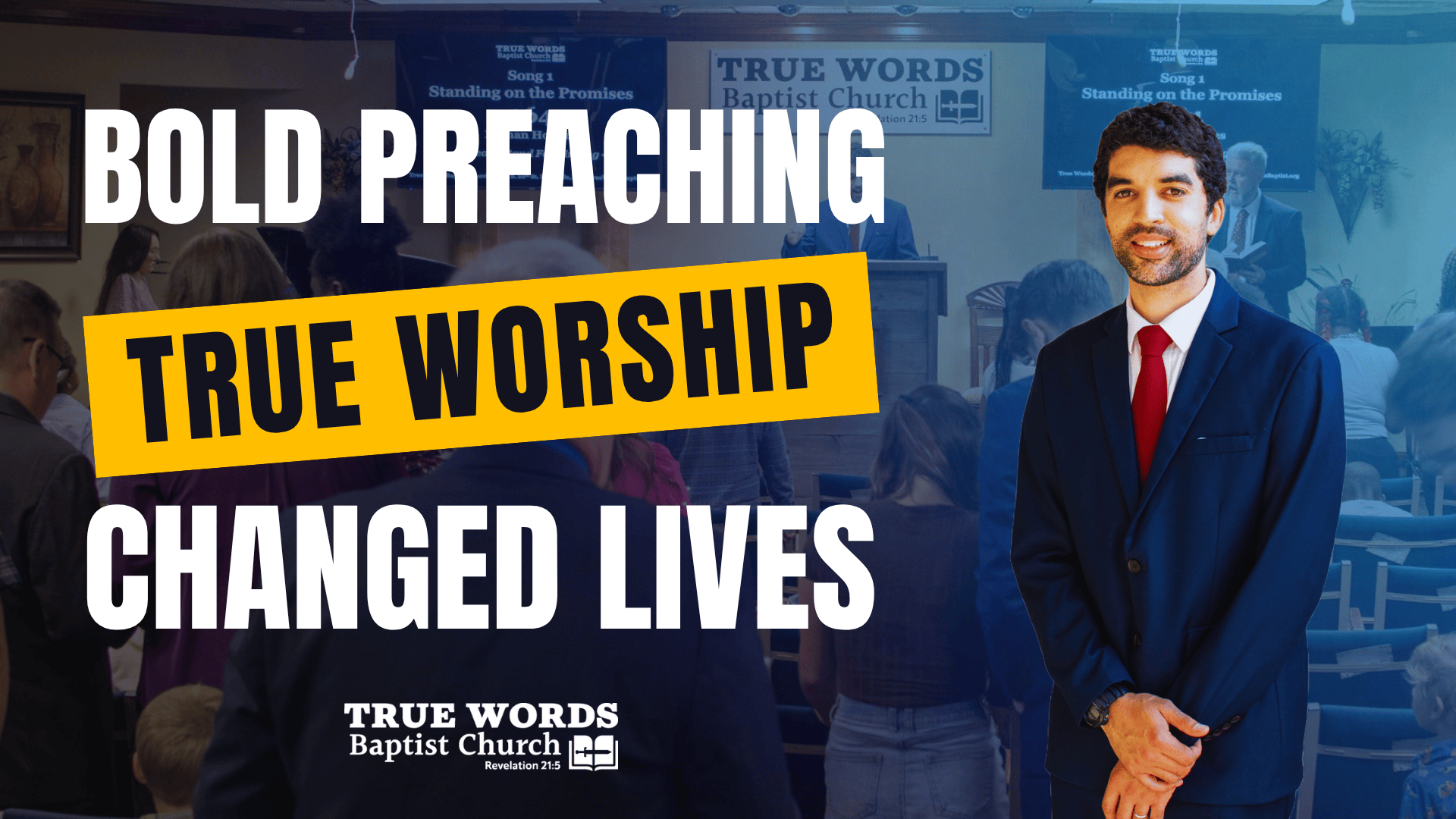 pastor nathan holmes sunday morning service at true words baptist church