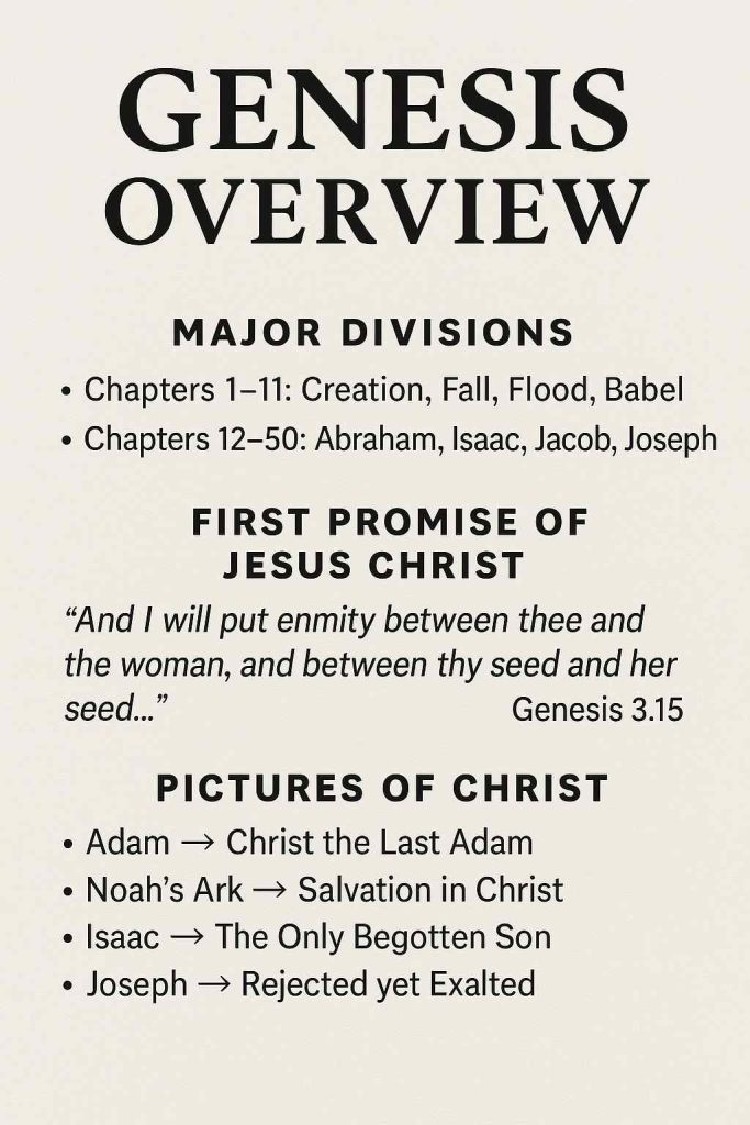 genesis overview graphical representation