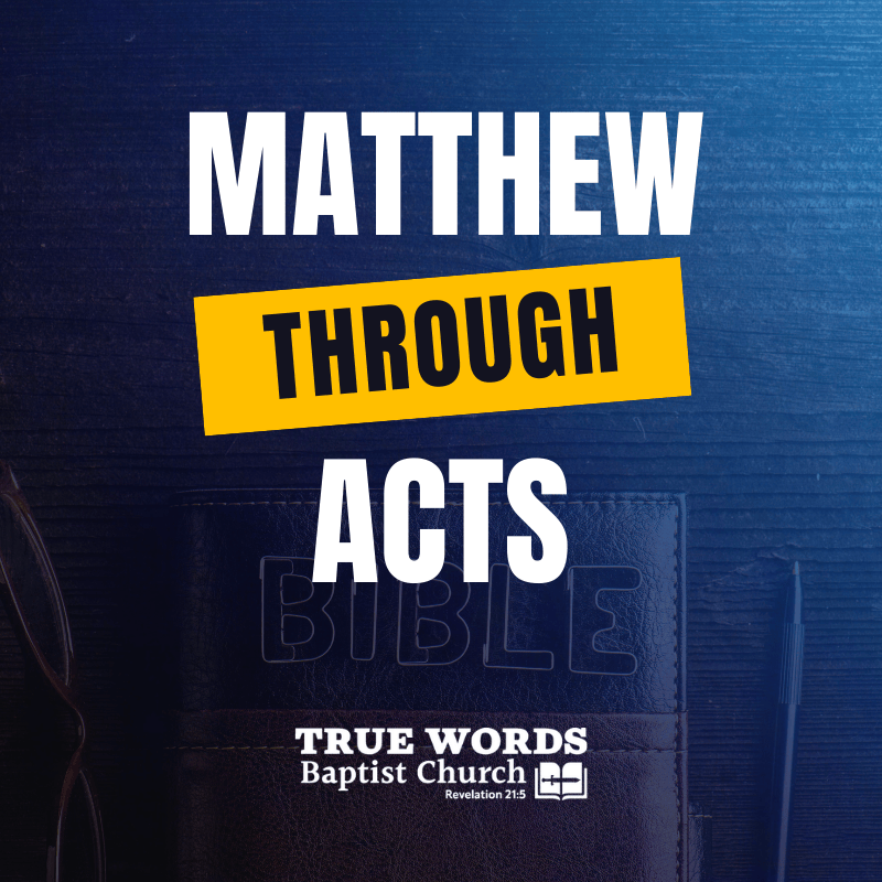 matthew through acts