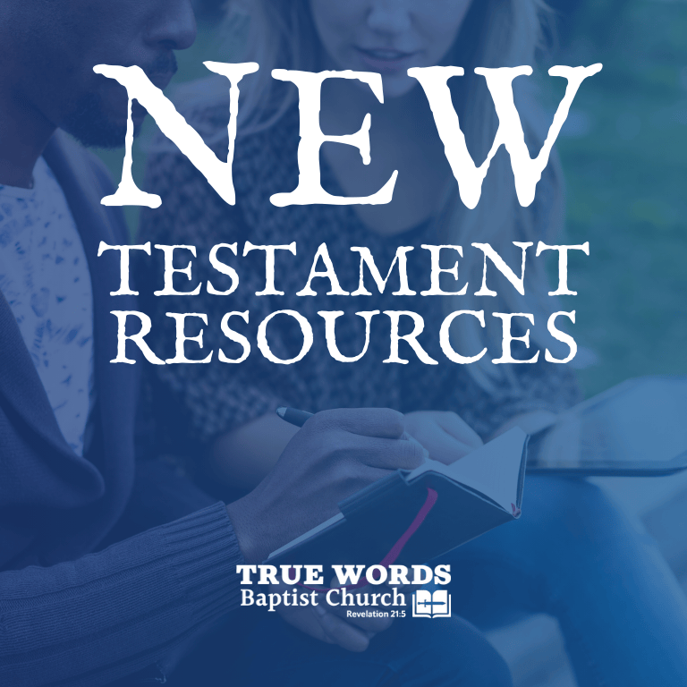 new testament resources