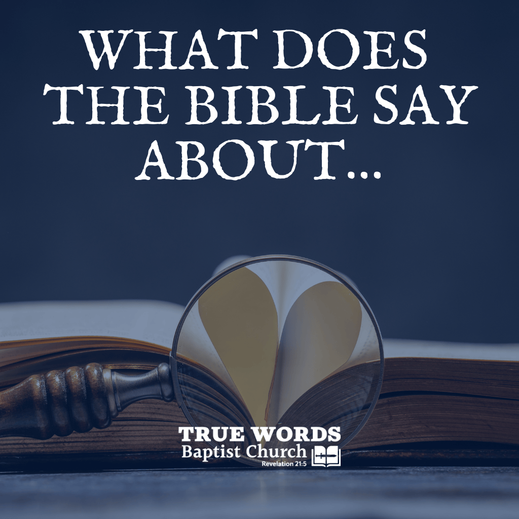 What Does the Bible Say About… (KJV)