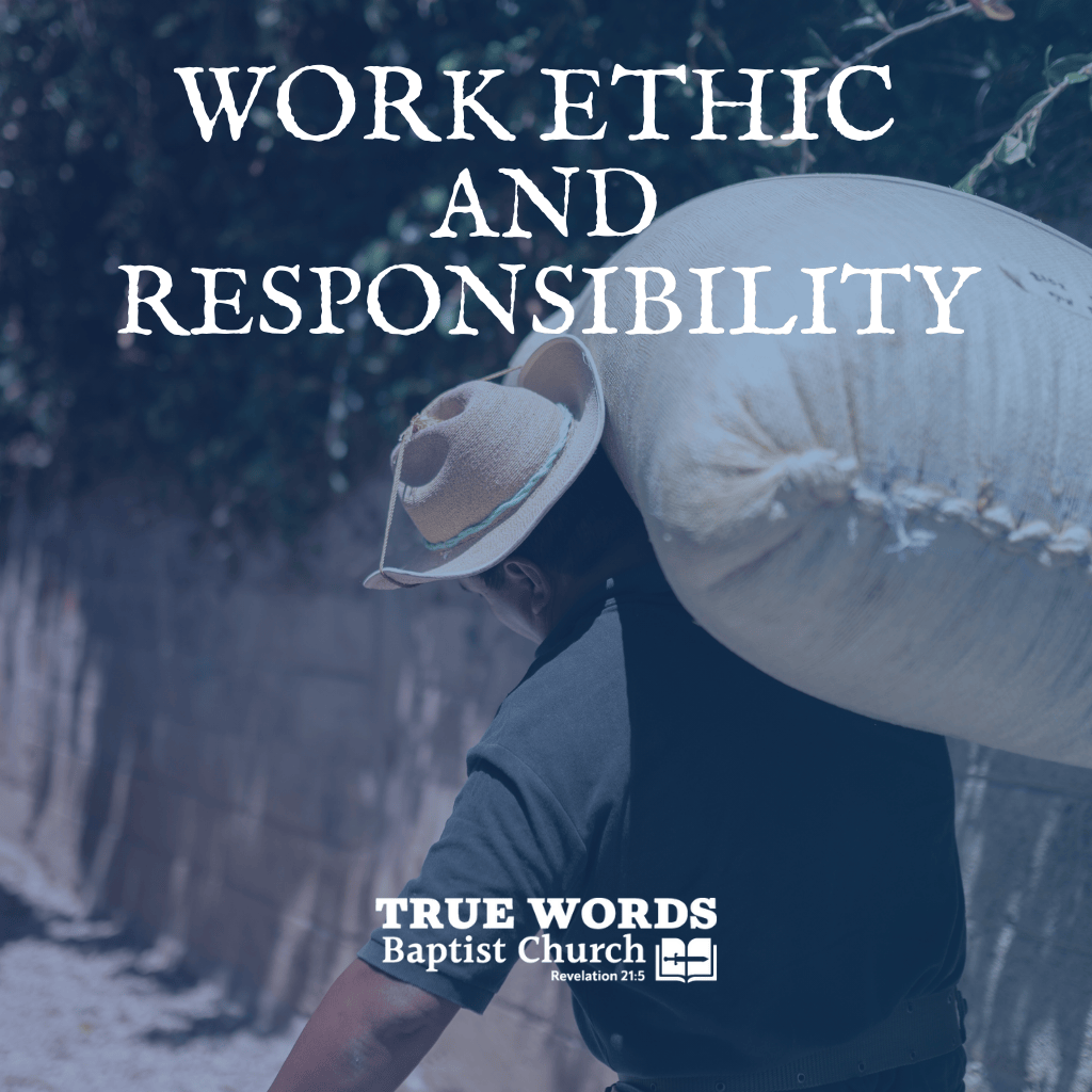 Work Ethic and Responsibility (KJV)