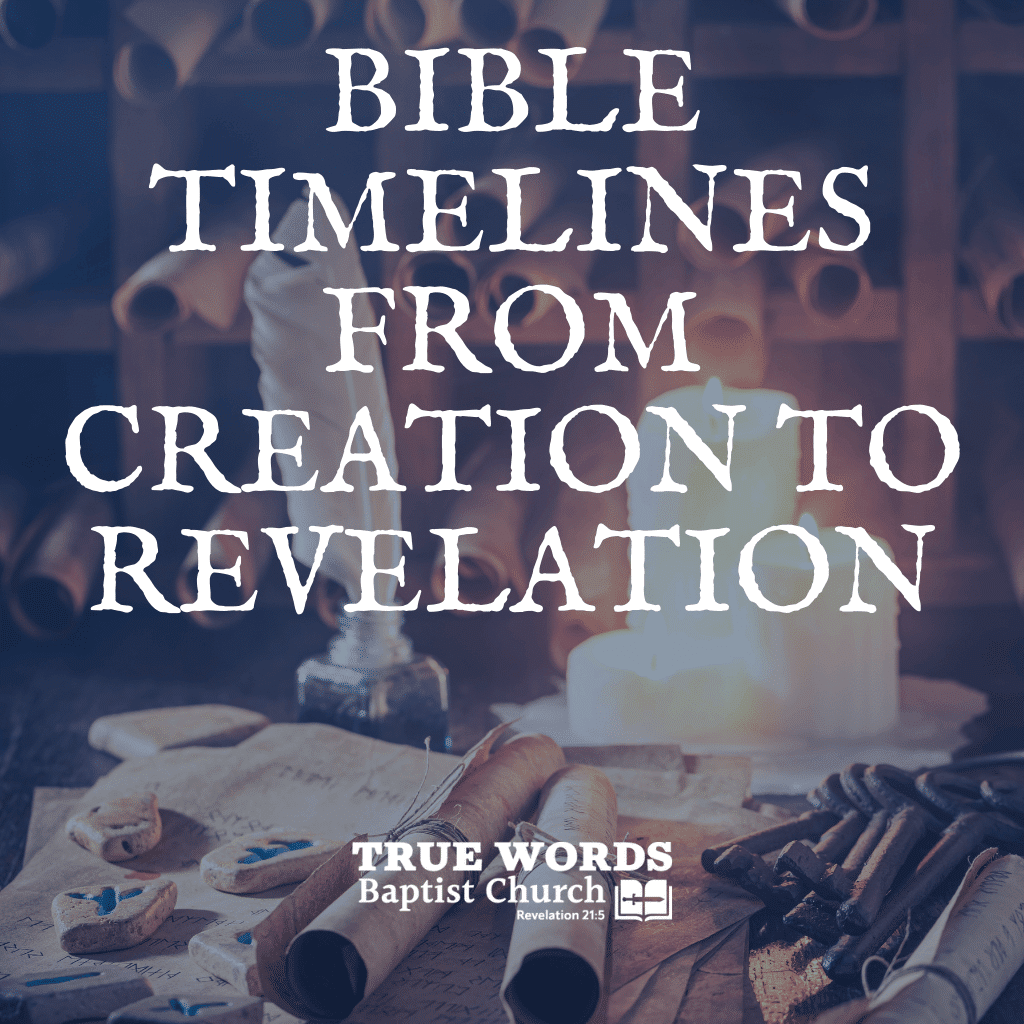Bible Timelines From Creation to Revelation (KJV)