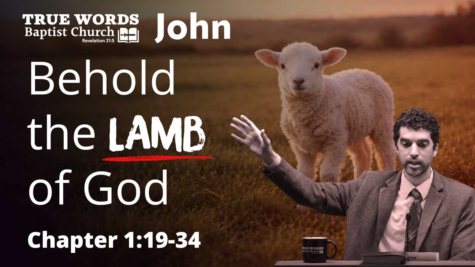 Behold the Lamb of God: John 1:19-34