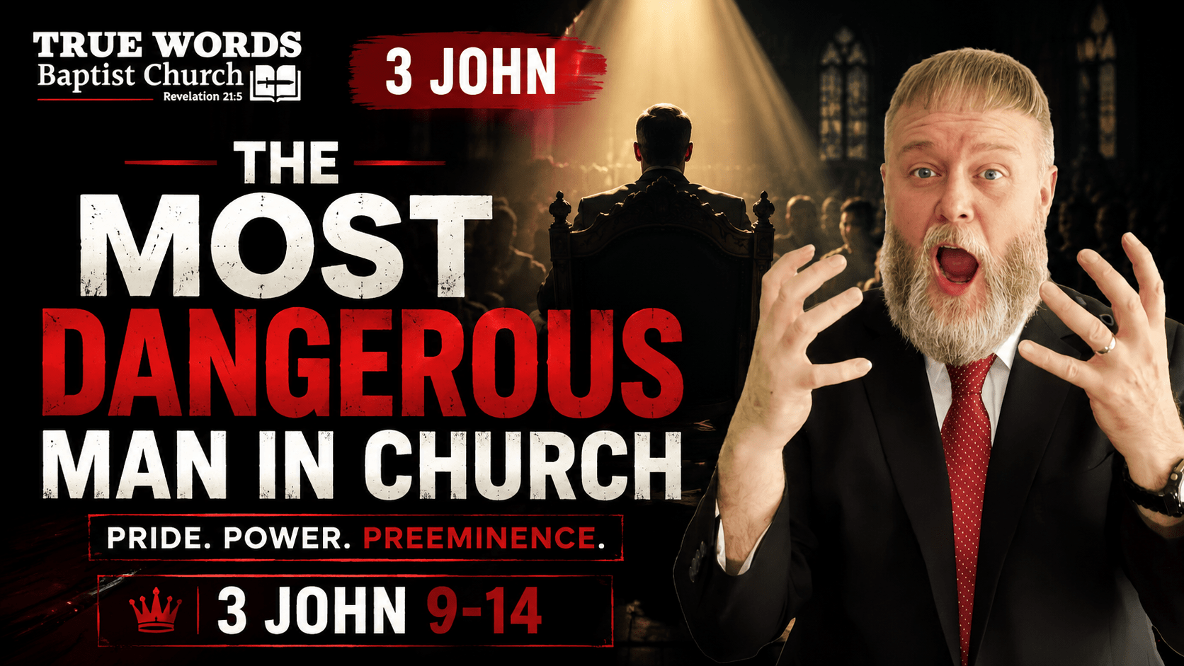 Diotrephes Loves the Spotlight: 3 John 1:9-14 Explained