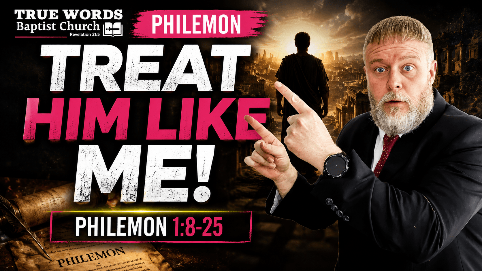 Receive Him as a Brother: Philemon 1:8-25 Explained