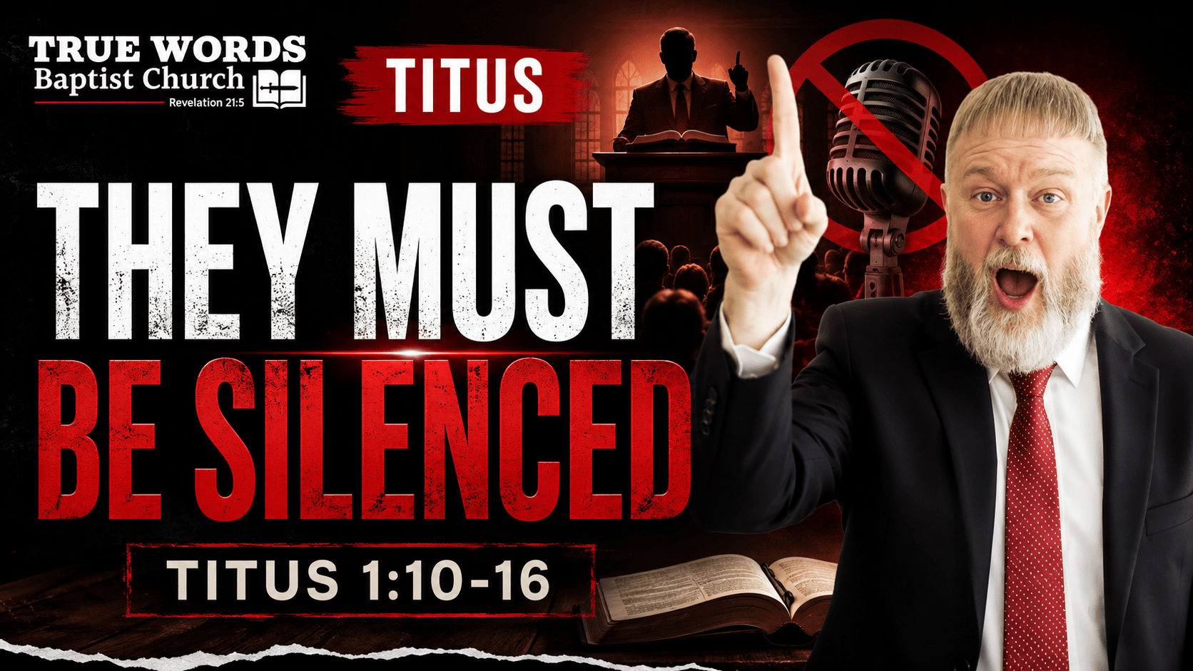 Shut Their Mouths: Titus 1:10-16 Explained