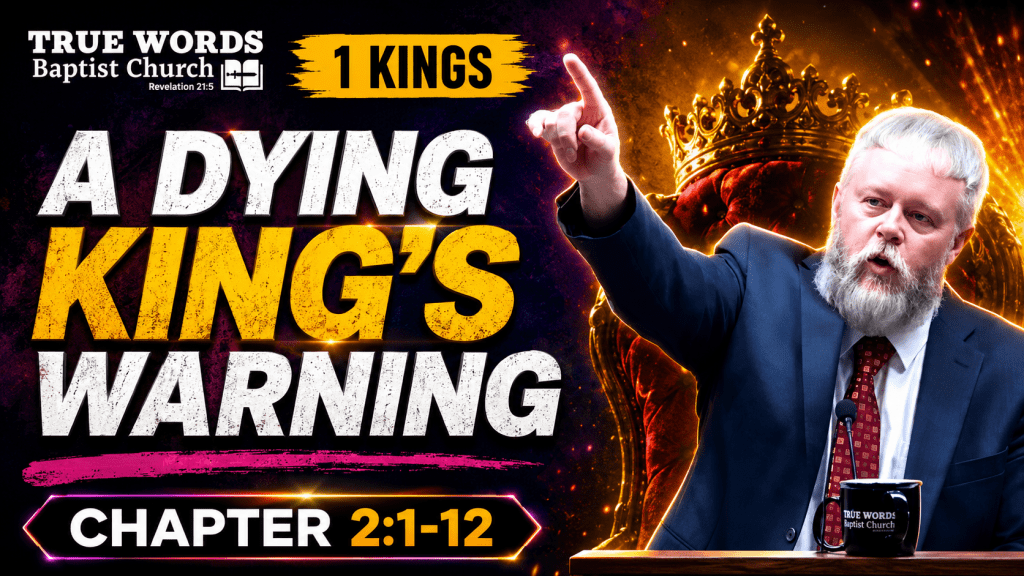 A Dying King’s Warning: 1 Kings 2:1-12 Explained