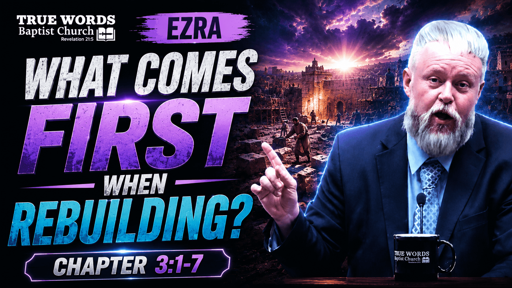 What Comes First When Rebuilding? Ezra 3:1-7 Explained