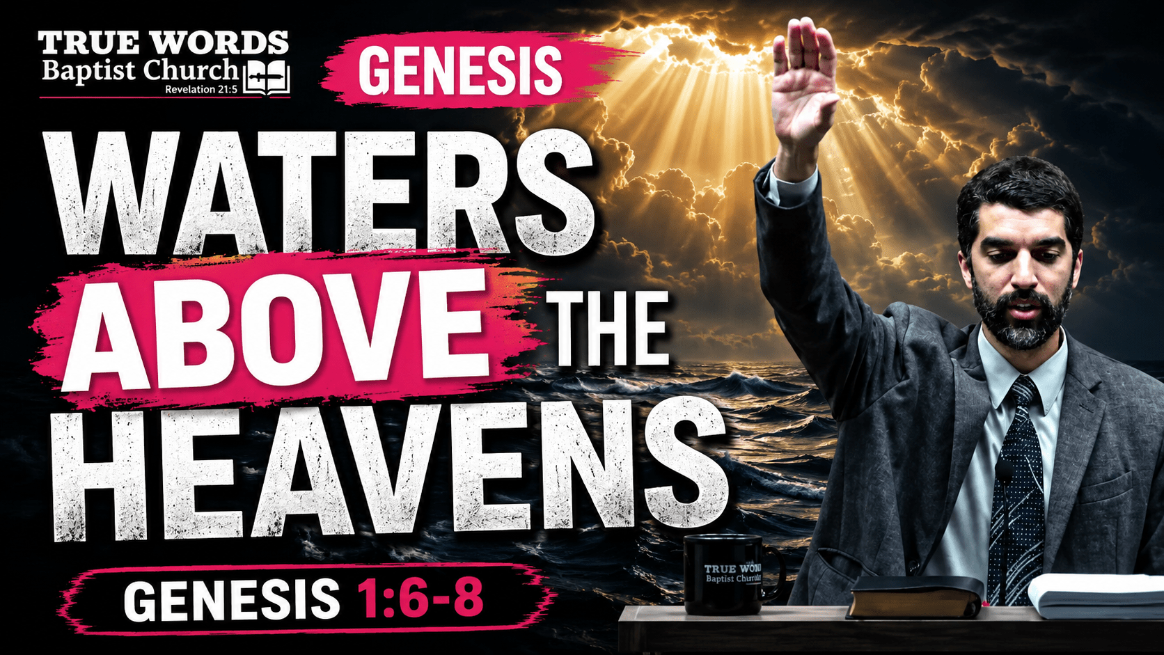 The Waters Above You: Genesis 1:6-8 Explained