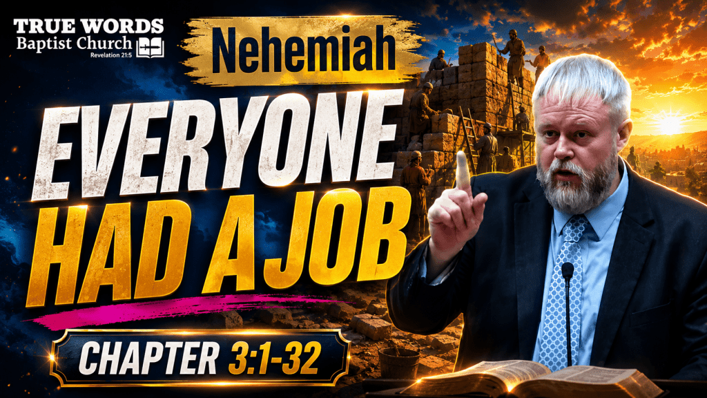 Everyone Had a Job: Nehemiah 3:1-32 Explained