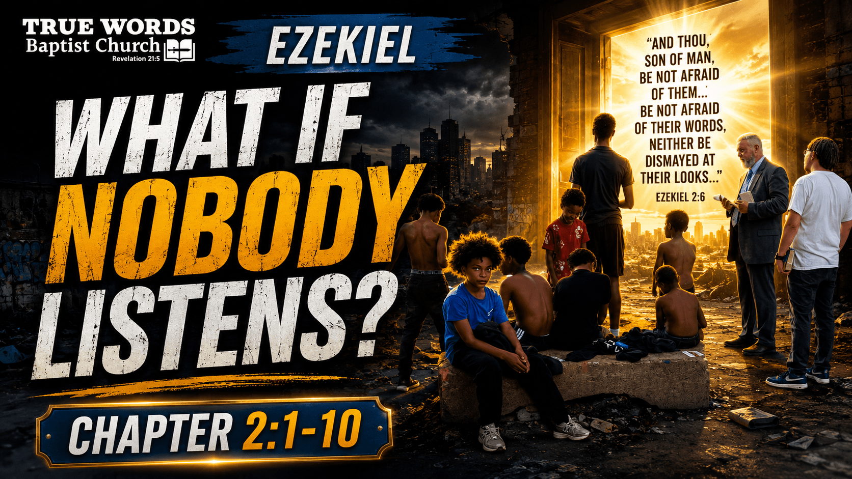 What If Nobody Listens? Ezekiel 2:1-10 Explained