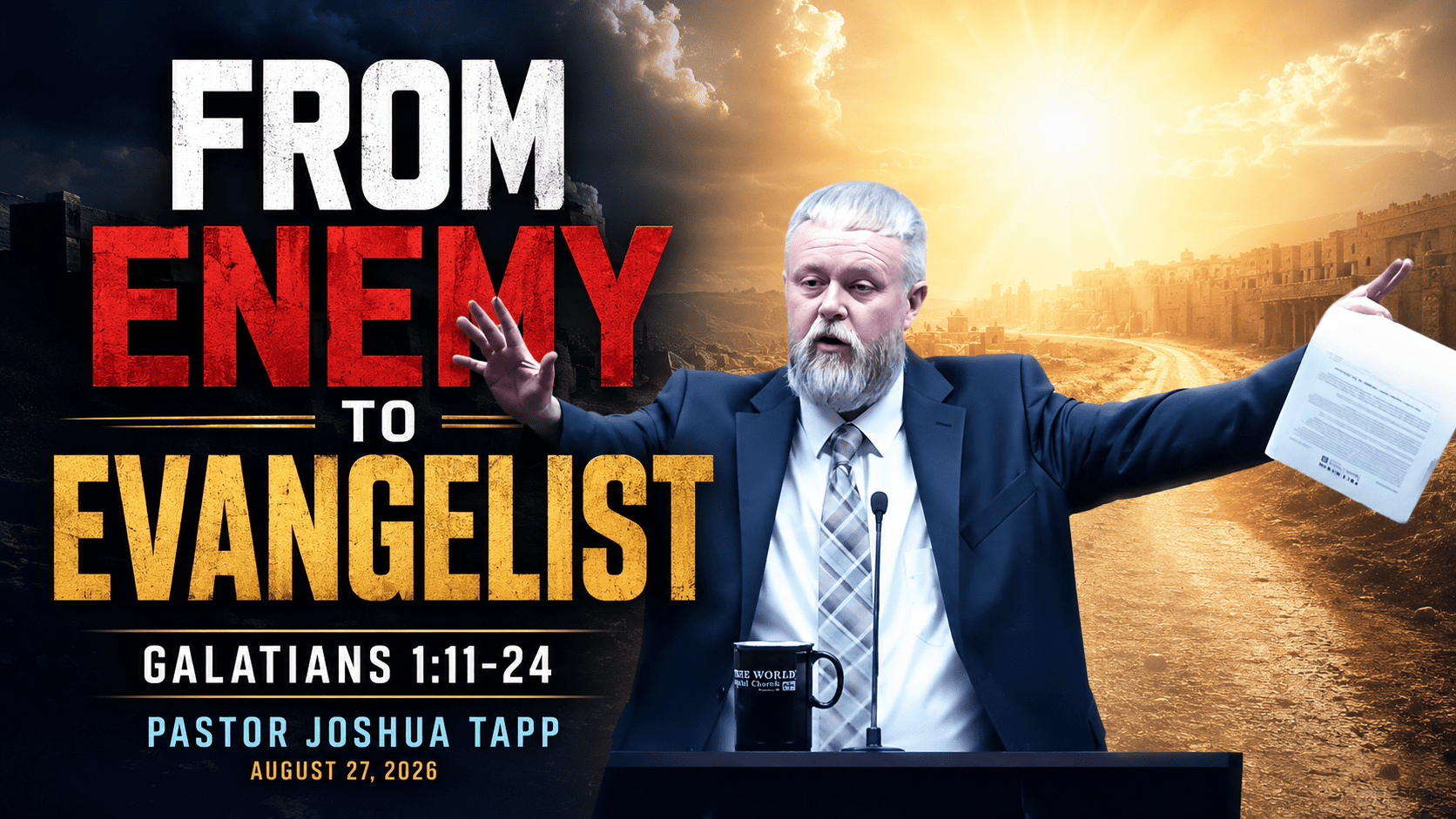 From Enemy to Evangelist