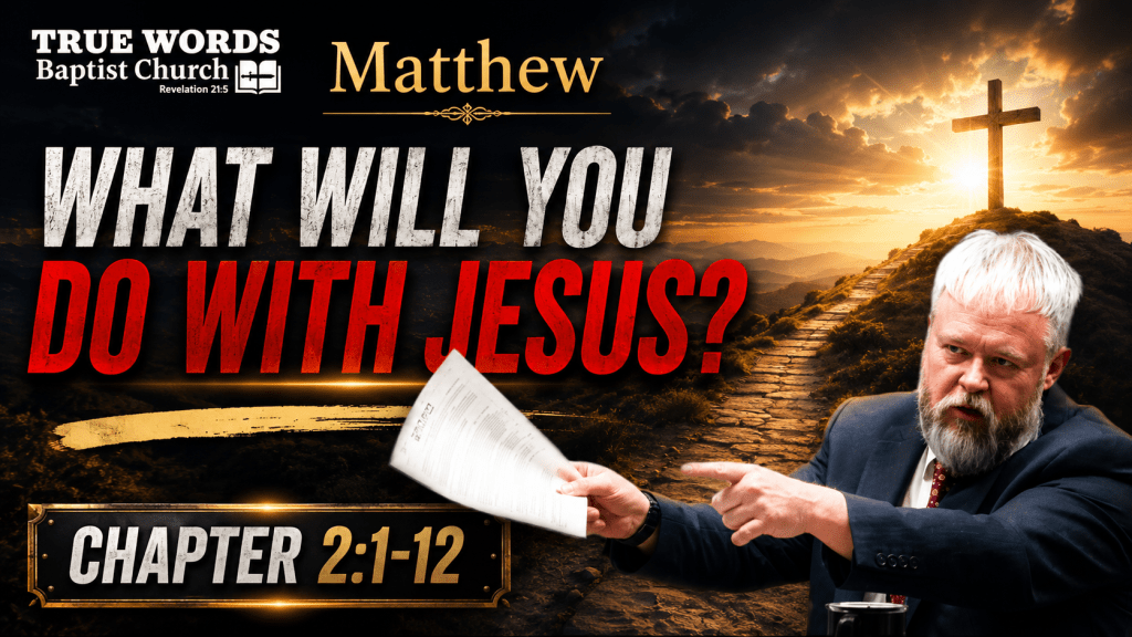 What Will You Do With Jesus?