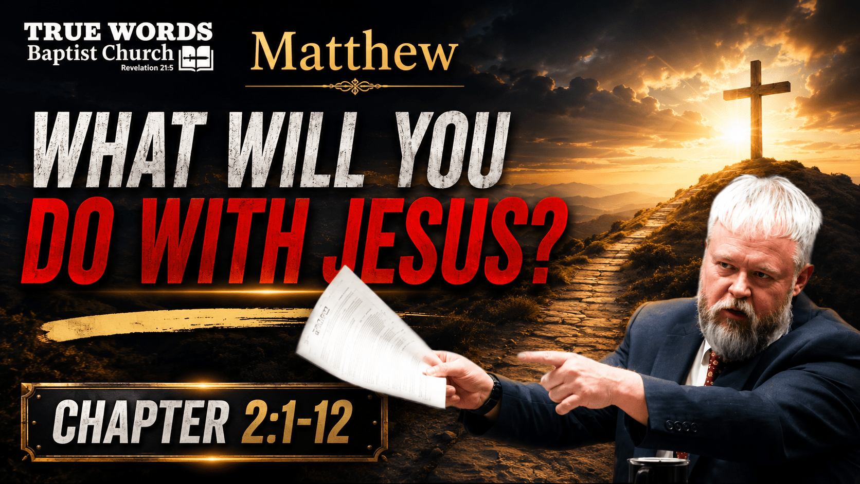 What Will You Do With Jesus?