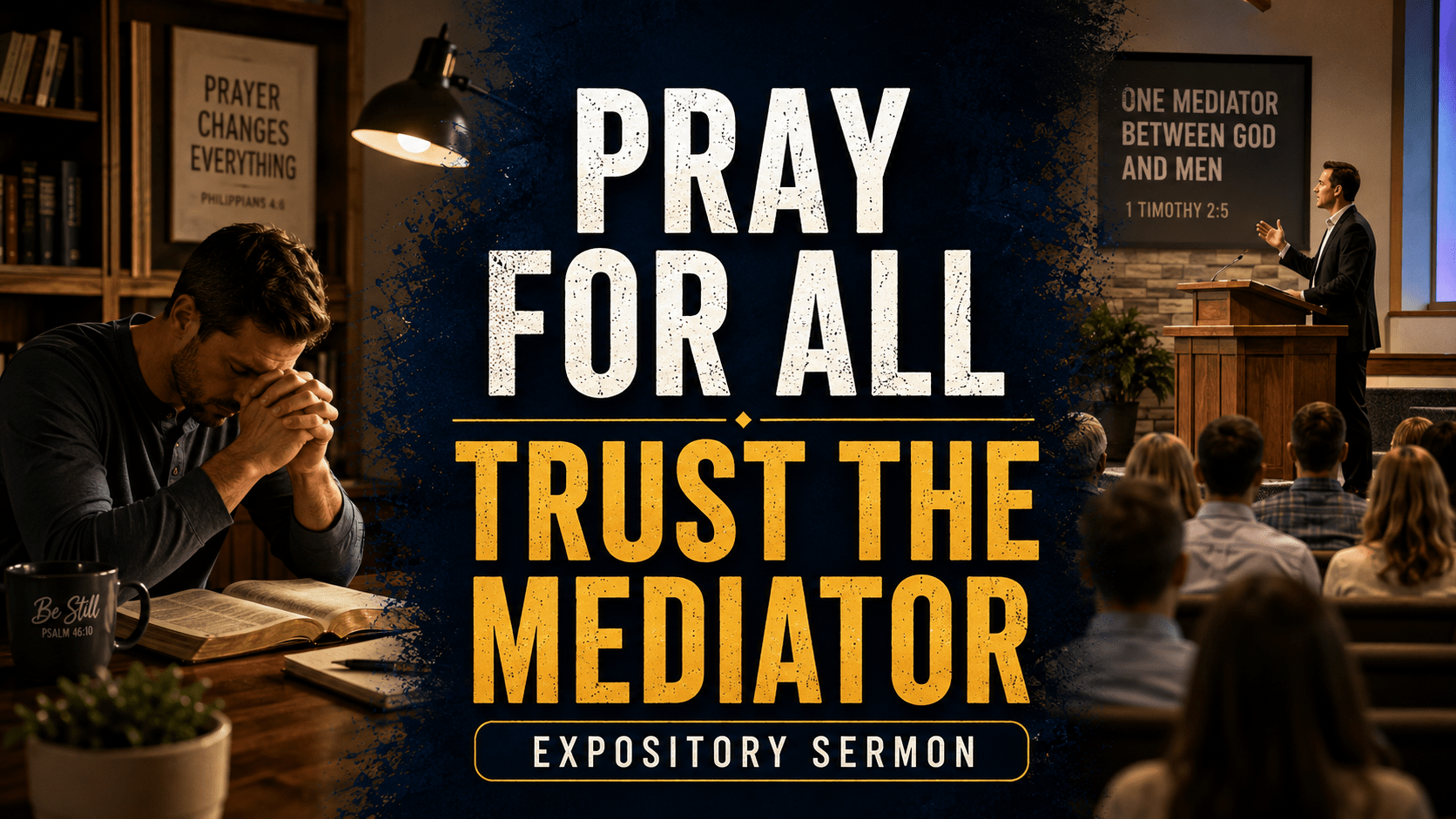 1 Timothy 2:1-8 Sermon — Pray for All, Trust the One Mediator