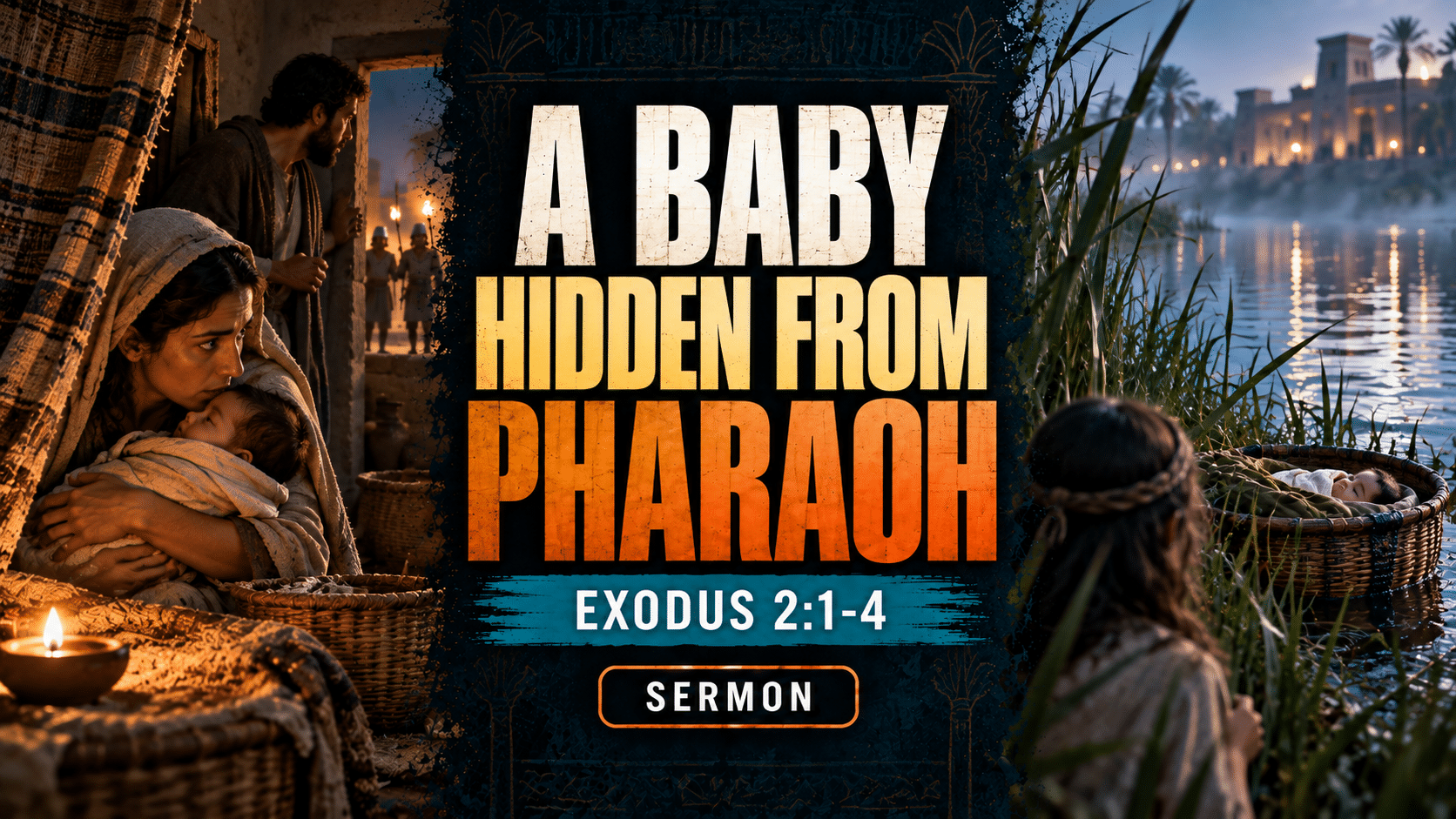 Exodus 2:1–4: A Baby Hidden From Pharaoh