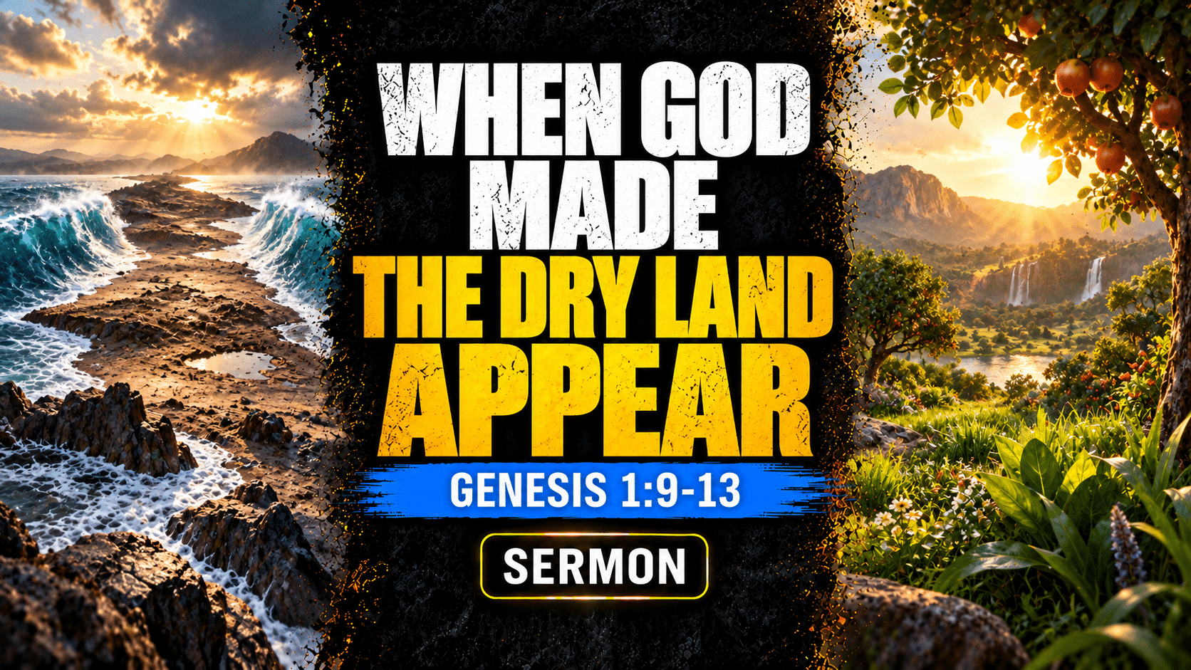 Genesis 1:9–13 Sermon — When God Made the Dry Land Appear