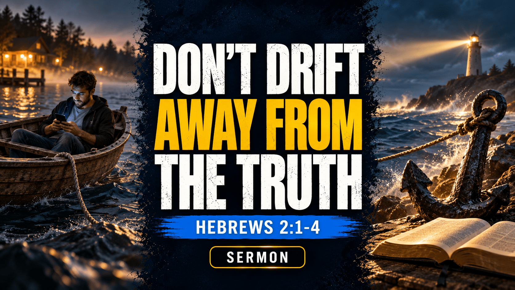 Hebrews 2:1-4 — Don’t Drift Away From the Truth