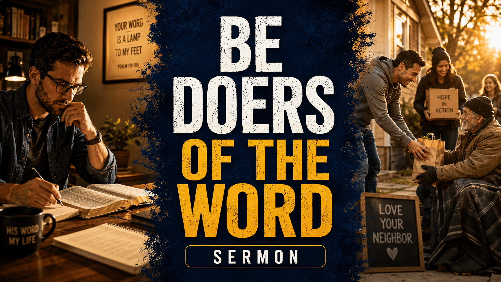 James 1:21-27 Sermon — Be Doers of the Word