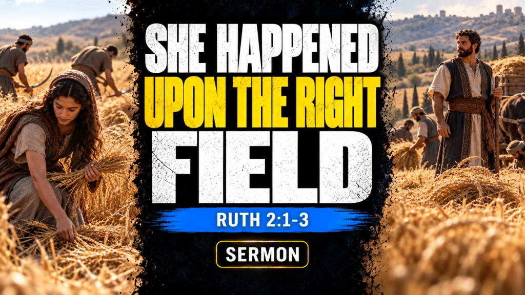 She Happened Upon the Right Field
