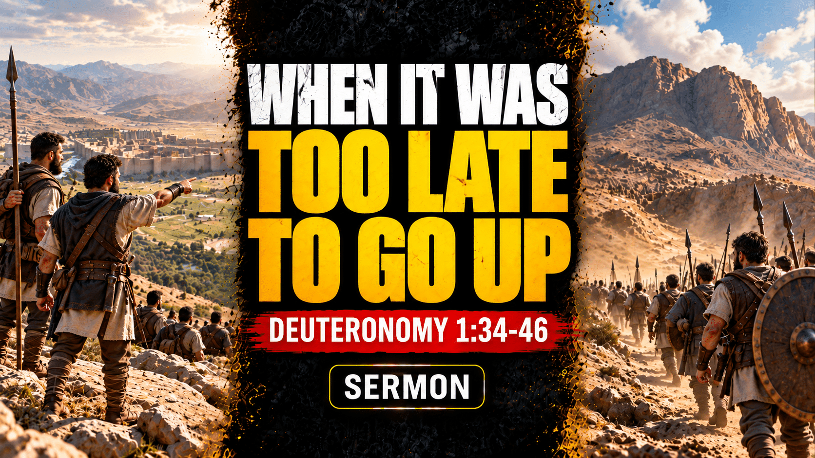 When It Was Too Late to Go Up
